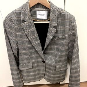 Plaid blazer